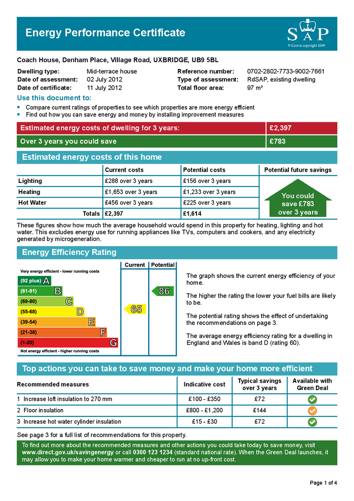Coach House - Denham